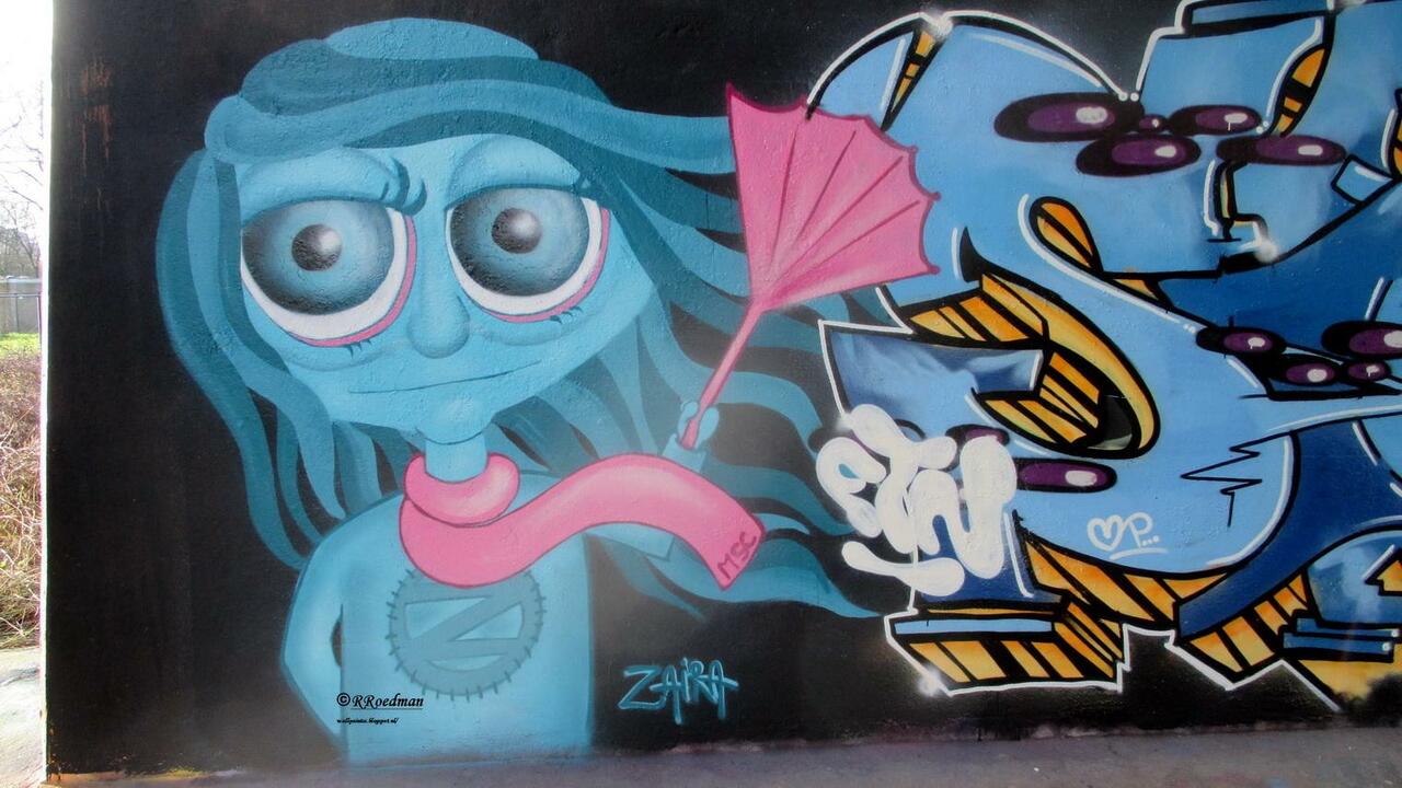 #streetart #graffiti #mural Zaira & Sket in #Amsterdam from  , 5 pics at  http://wallpaintss.blogspot.nl http://t.co/OLD8jZE5NZ