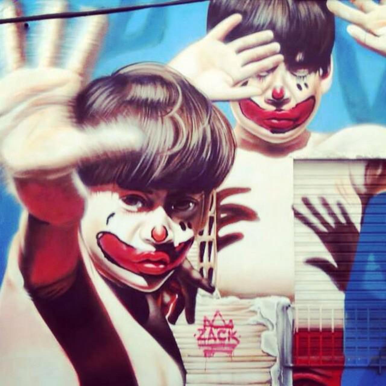 #art #stencil #StreetArt #graffiti #graffitiart #urbanart #mural #murales http://www.soupmagazine.tumblr.com http://t.co/S6bLh5Y0ya