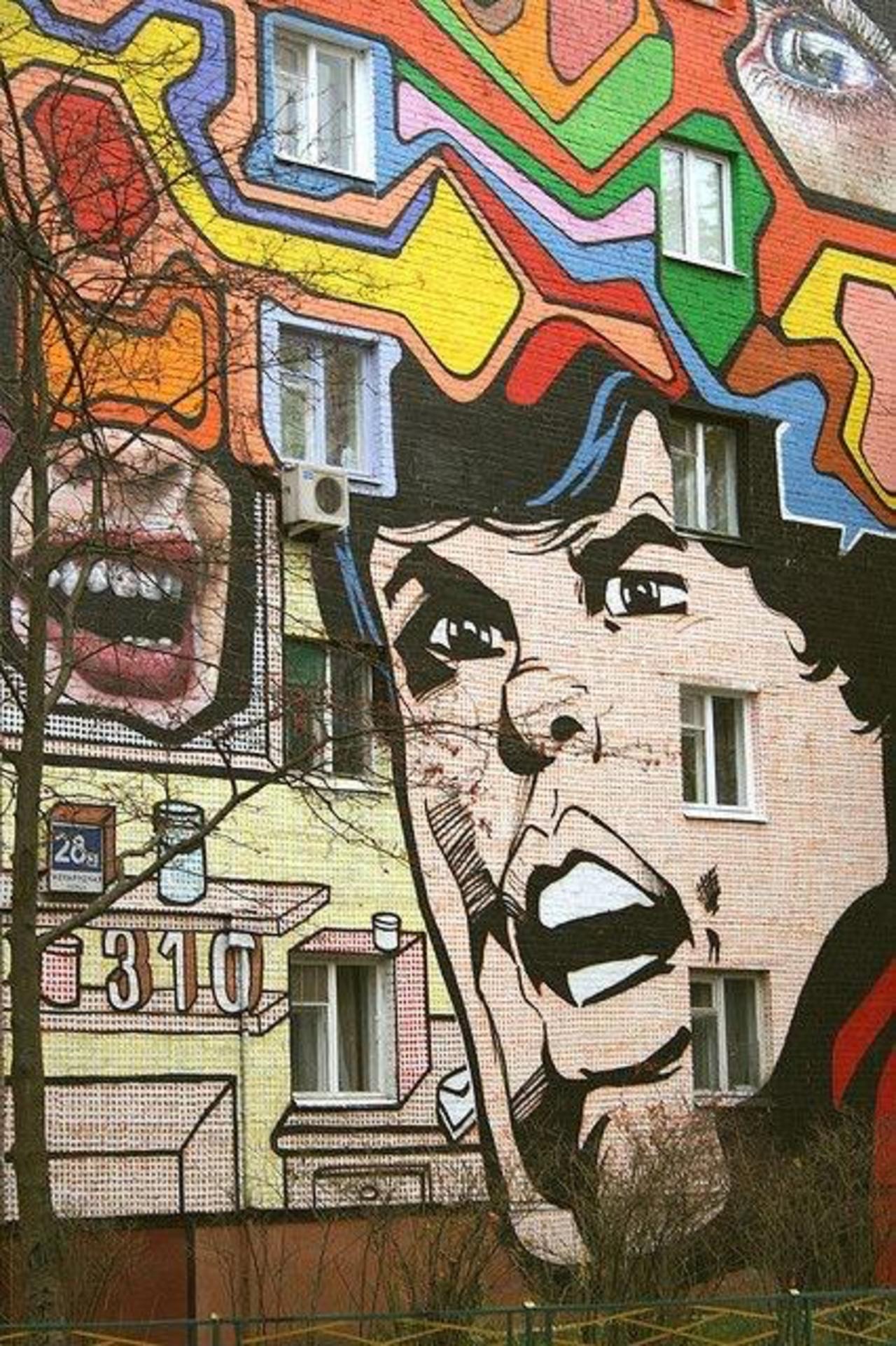 “@Pitchuskita: Stepan krasnov
Moscow
#streetart #art #graffiti #mural http://t.co/HwhFD6BXlA”