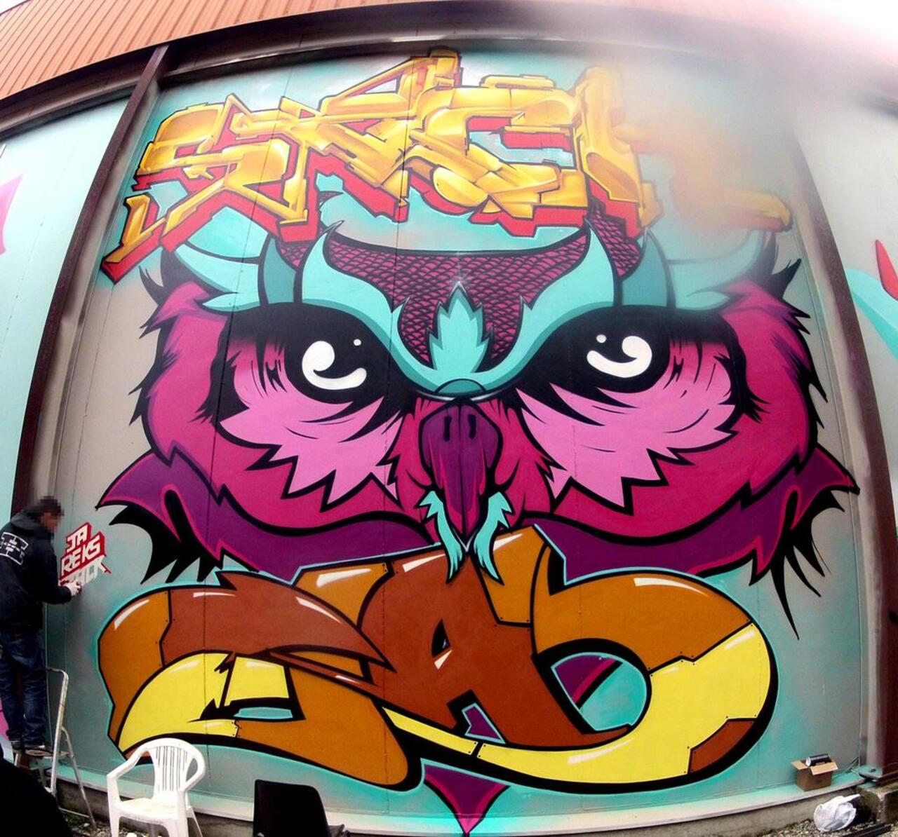 Reks & Ack

South of France
#Graffiti #StreetArt #Mural #painting #Urban #Art http://t.co/rRoEh9K90g