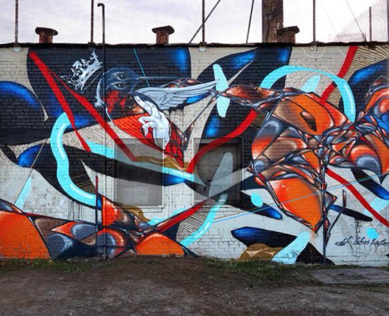 Eclectic abstract #mural by #graffiti artists Codak, Likes & Asylm in Mural in Los Angeles.

http://wp.me/p2dpFM-2yy http://t.co/tSeIVIkF8R