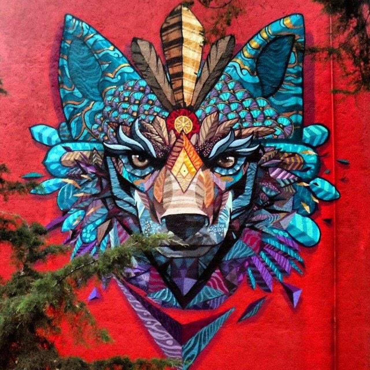 #HappyValentinesDay #Mexico #FaridRueda #Aztec #Style #Red #Dope #Art #Mural #Graffiti #Street #Urban #Treats  http://t.co/bRHF4teMhG