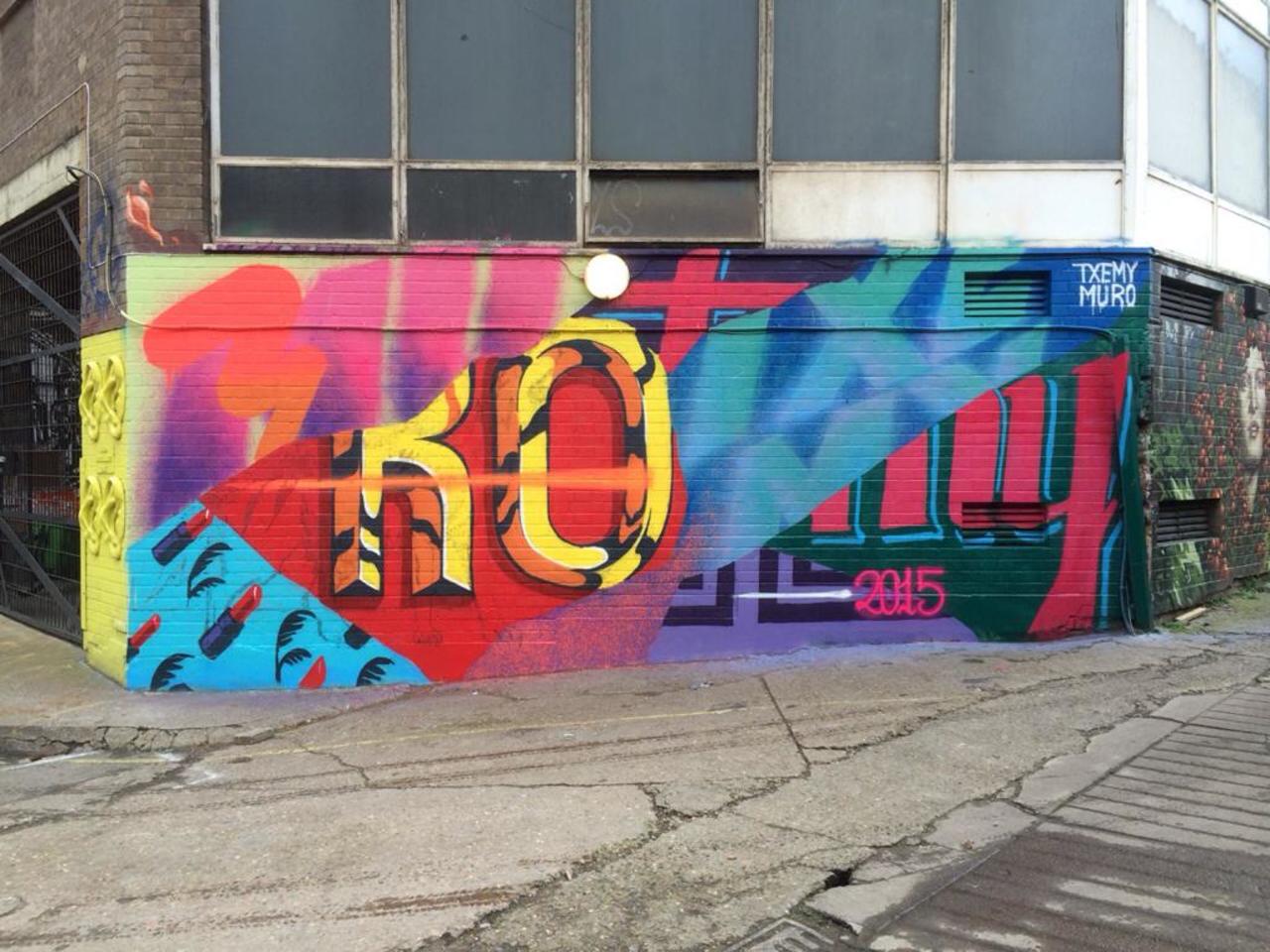 New work by Mur0ne and Txemy in London #wallsproject
Via @globalstreetart 
#streetart #urbanart #mural #art #graffiti http://t.co/n80arMmVcz