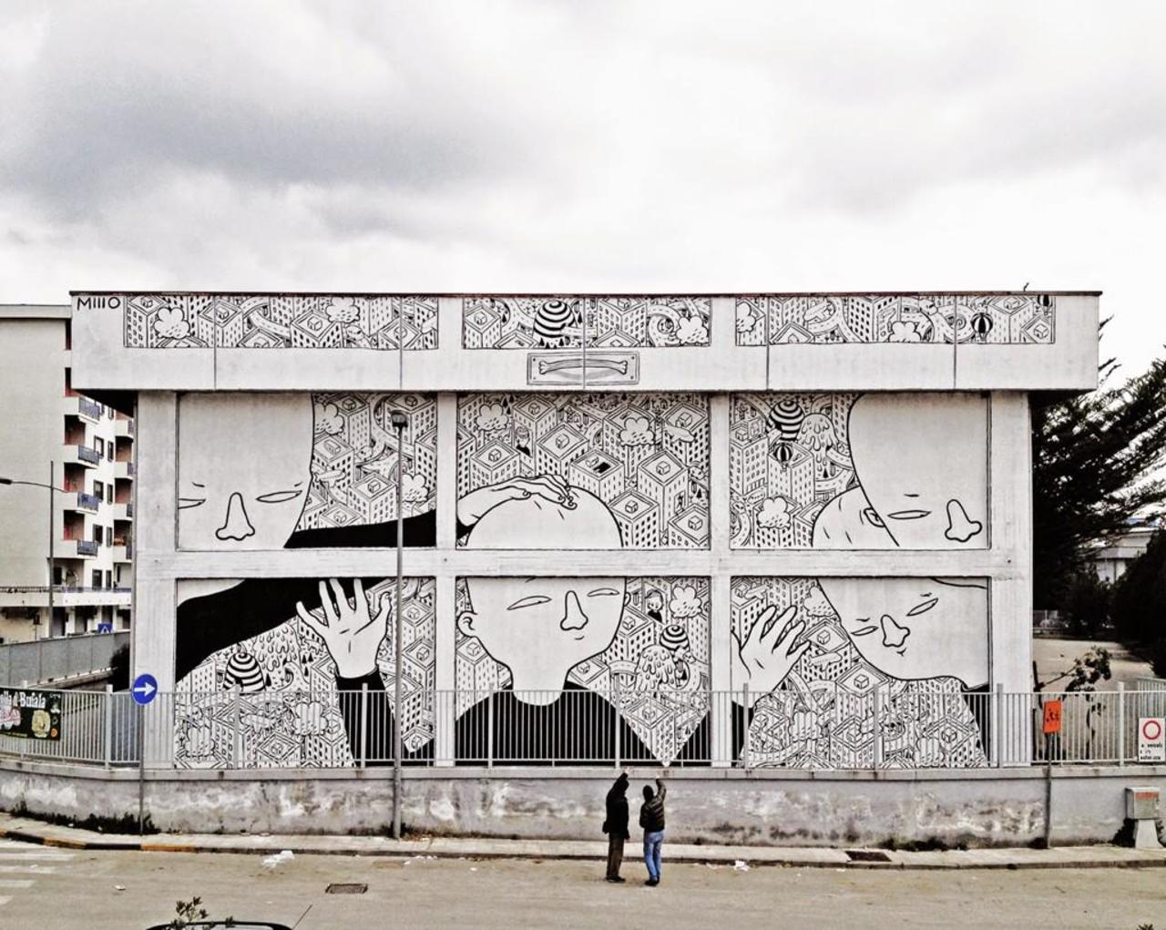 Streetart by Millo on the streets of Battipaglia, Italy

#streetart #urbanart #mural #art #graffiti http://t.co/iKedAsFI87