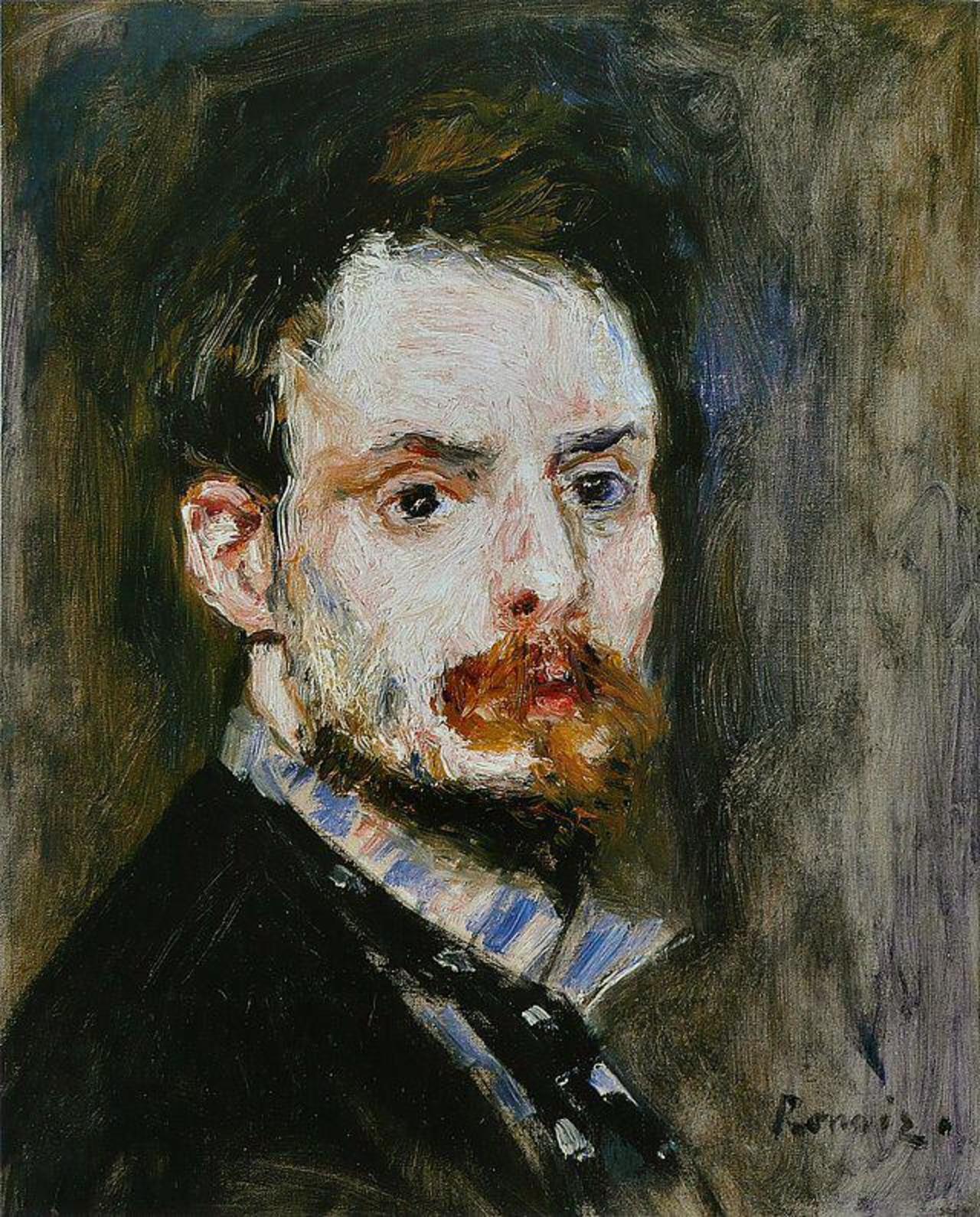 Today is the birthday of the French artist Pierre-Auguste Renoir.
Self-portrait, 1875. #impressionism #art @the_clark http://t.co/FogFH68Wq2