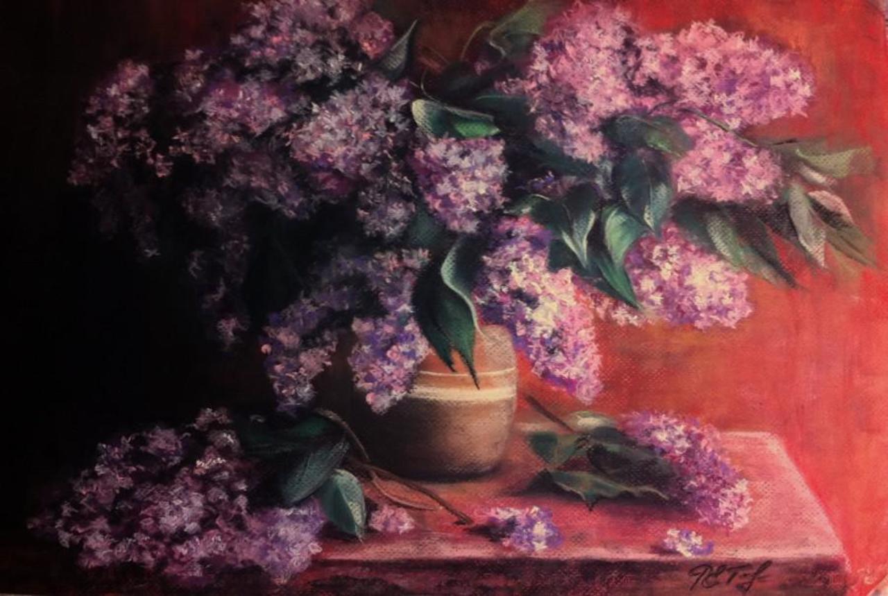 New #StillLife #artwork added today: Bouquet by Alena Rumak. http://dld.bz/d78Kv #Impressionism http://t.co/TxPK0DlMvN
