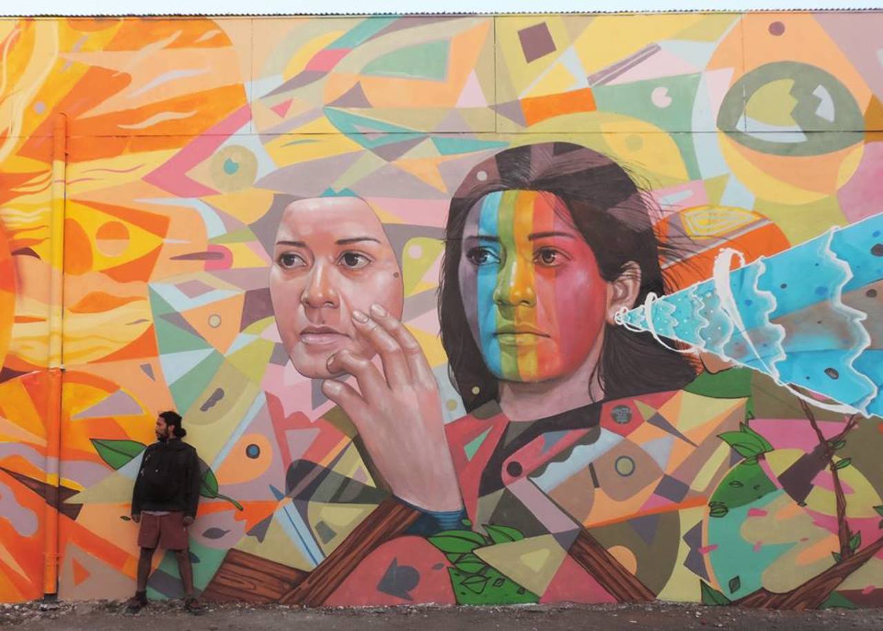 #Mural "Somos Luz" por el #artist @decertor en Temuco, #Chile #streetart #urbanart #graffiti #Temuco #Decertor http://t.co/bNm80CIbaI