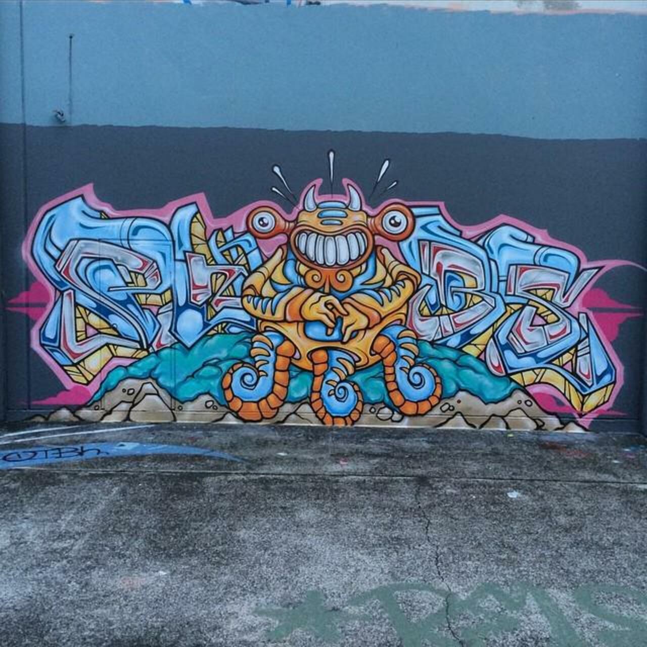 Phibs. Marrickville. #phibs #walls #graffiti #streetart #urbanart #mural #instaart #instagrafite #streetartsydney #… http://t.co/6zc3l54BCW