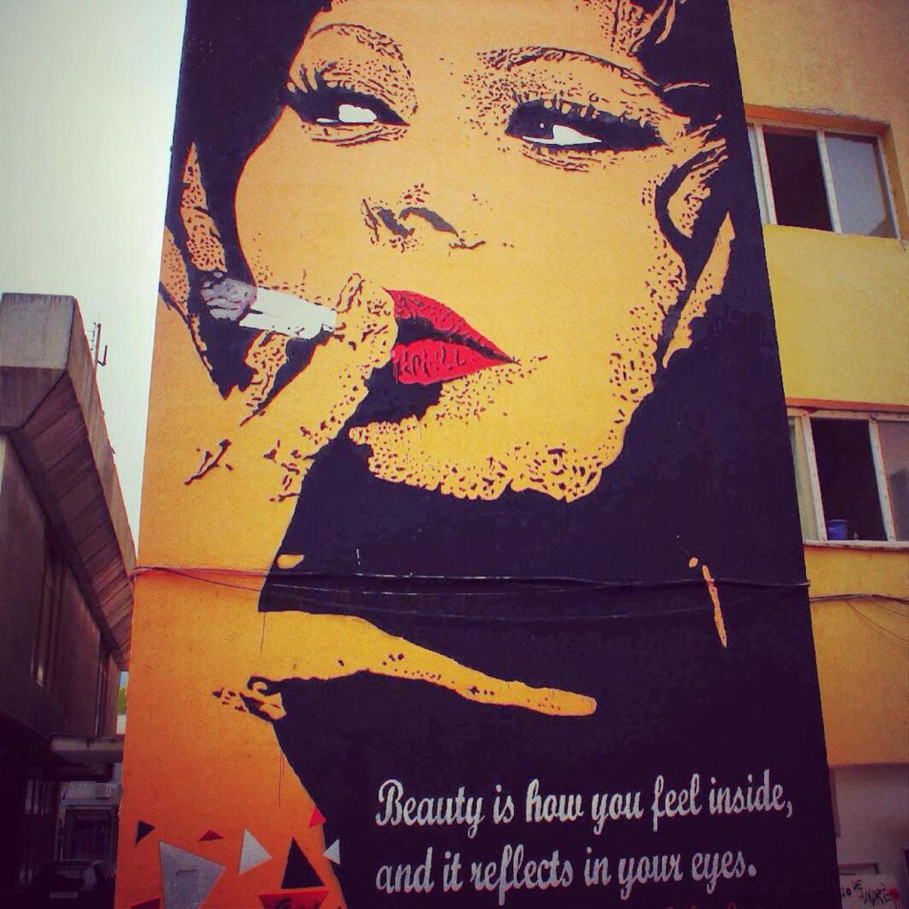 Cekos'art #sprayart #Stencil #sticker #streetart #graffiti #urbanart #murales #mural http://t.co/BKdrgjGopb