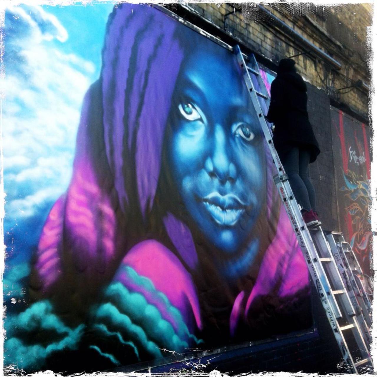 Beautiful work by @illuzina 

#art @FemmeFierceUK #graffiti #streetart @globalstreetart @GraffitiFeed http://t.co/q9hcIfVRuN
