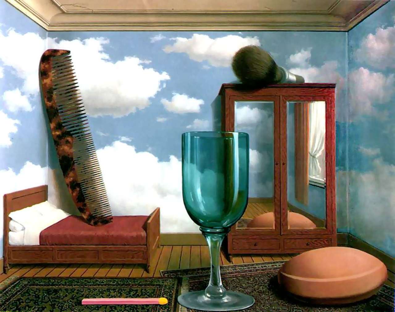 Personal Values, 1952 by Rene Magritte http://mf.tt/h4xrP @GoogleExpertUK #Magritte #art http://t.co/bp1qBcyDF3