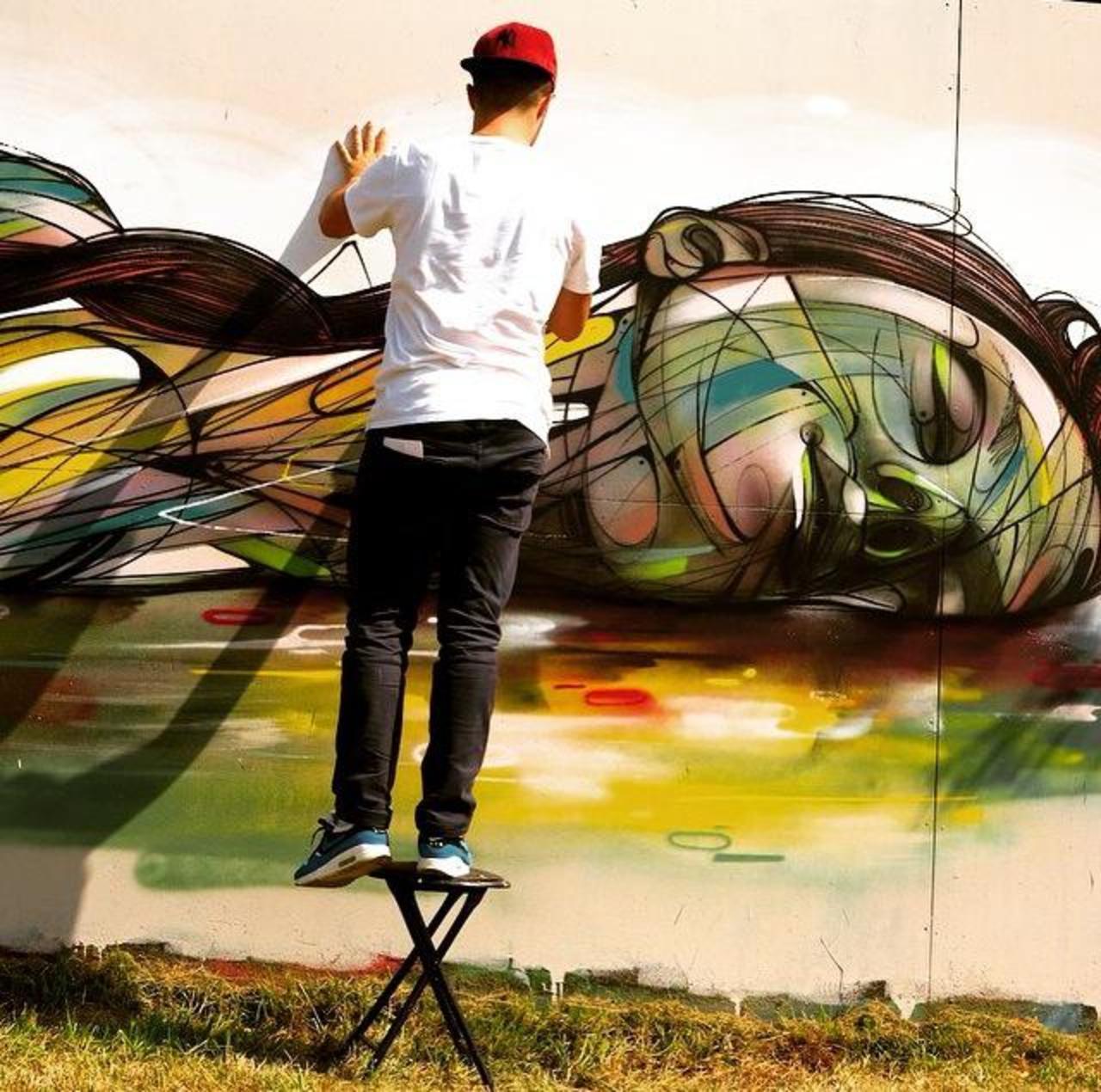 Street Art by the artist • Hopare 

#art #arte #graffiti #streetart http://t.co/IUOj8JMjOY