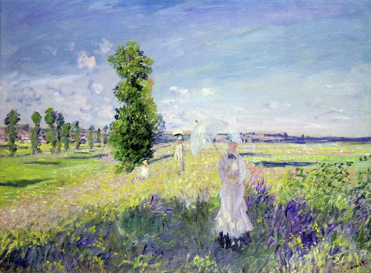 "@mjesusgz: The Walk by Claude Monet - #pintura #art #artwit #twitart #monet #fineart #painting http://t.co/D4bv0RMLyj"