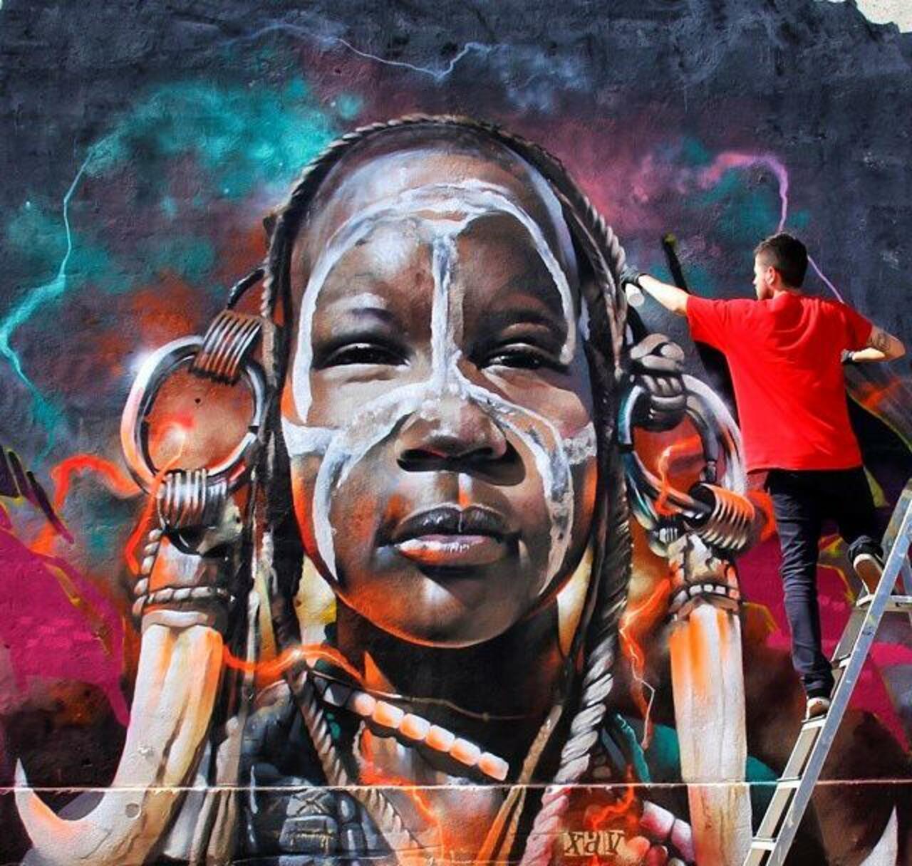 “@DaddyFunk_DF: Latest Street Art by the talented - XAV  

#art #arte #graffiti #streetart http://t.co/x2QkSI3ZlC" This is Very #Beautiful”