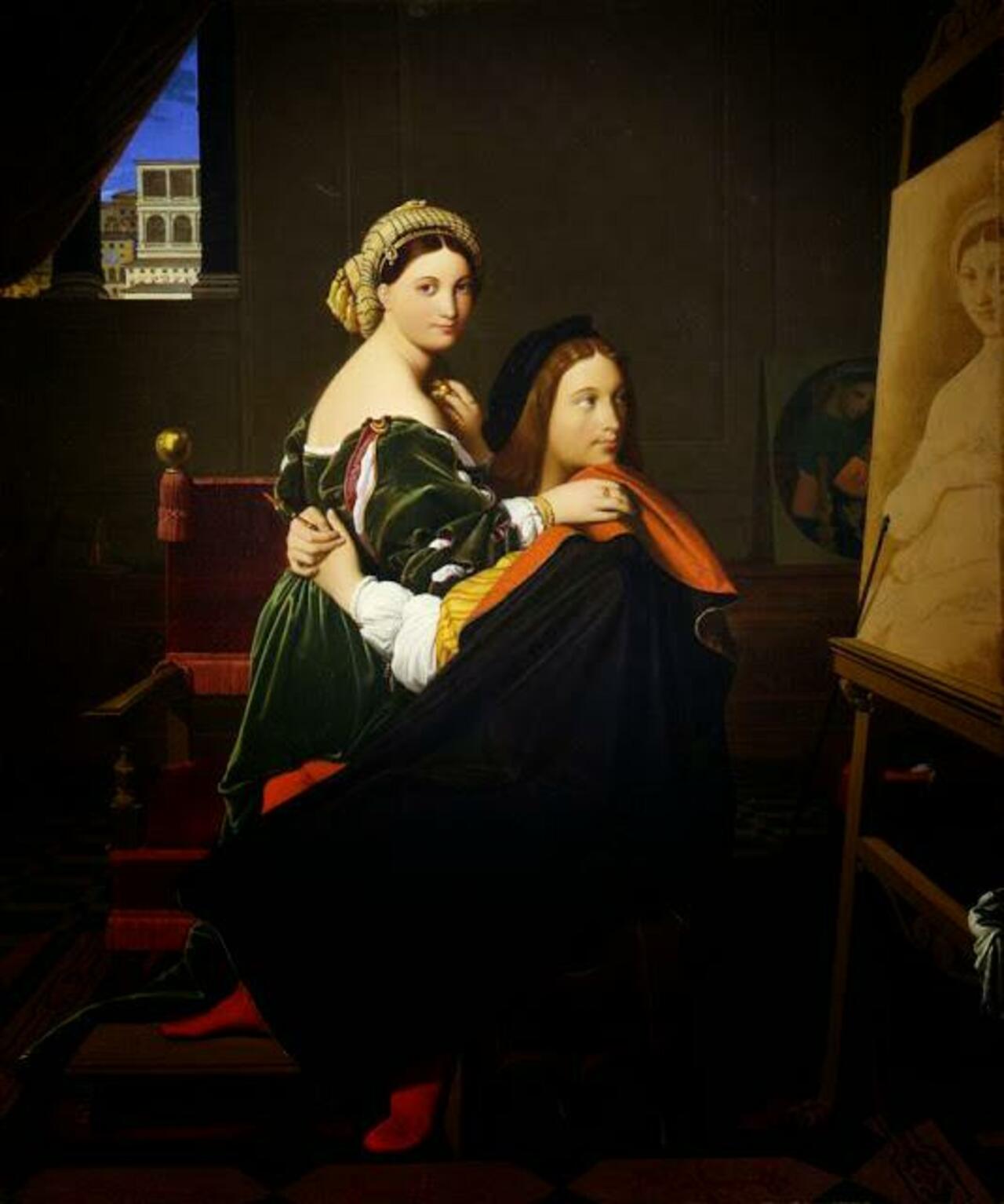 RT @SMGUT: #Raffaello e la fornarina (1814) Dominique #Ingres http://t.co/ZHouMMqFot