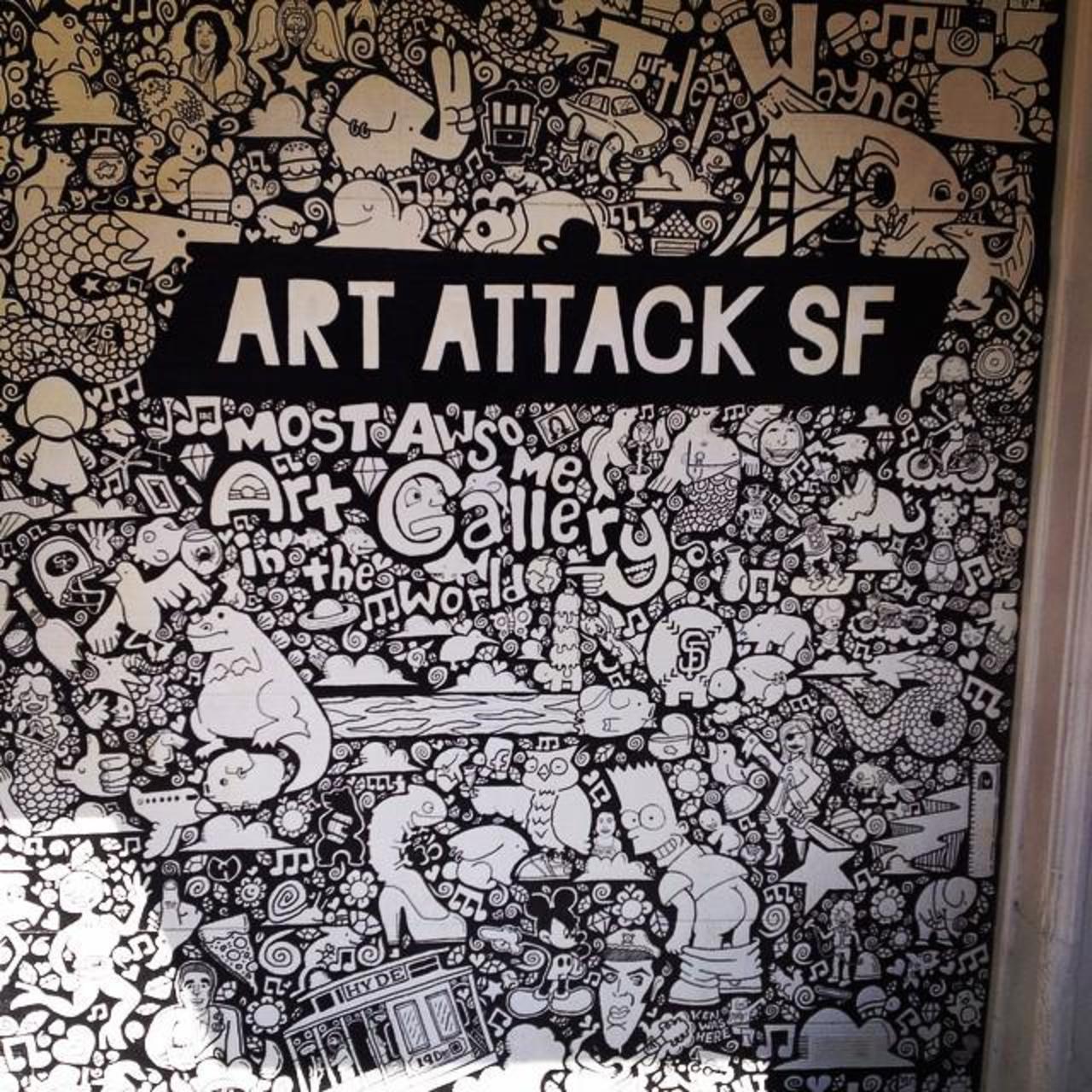 Art Attack San Francisco #sanfrancisco #sanfran #art #culture #graffiti #sunny #layover #i… http://ift.tt/1DKvuPj http://t.co/ZAdqam228r