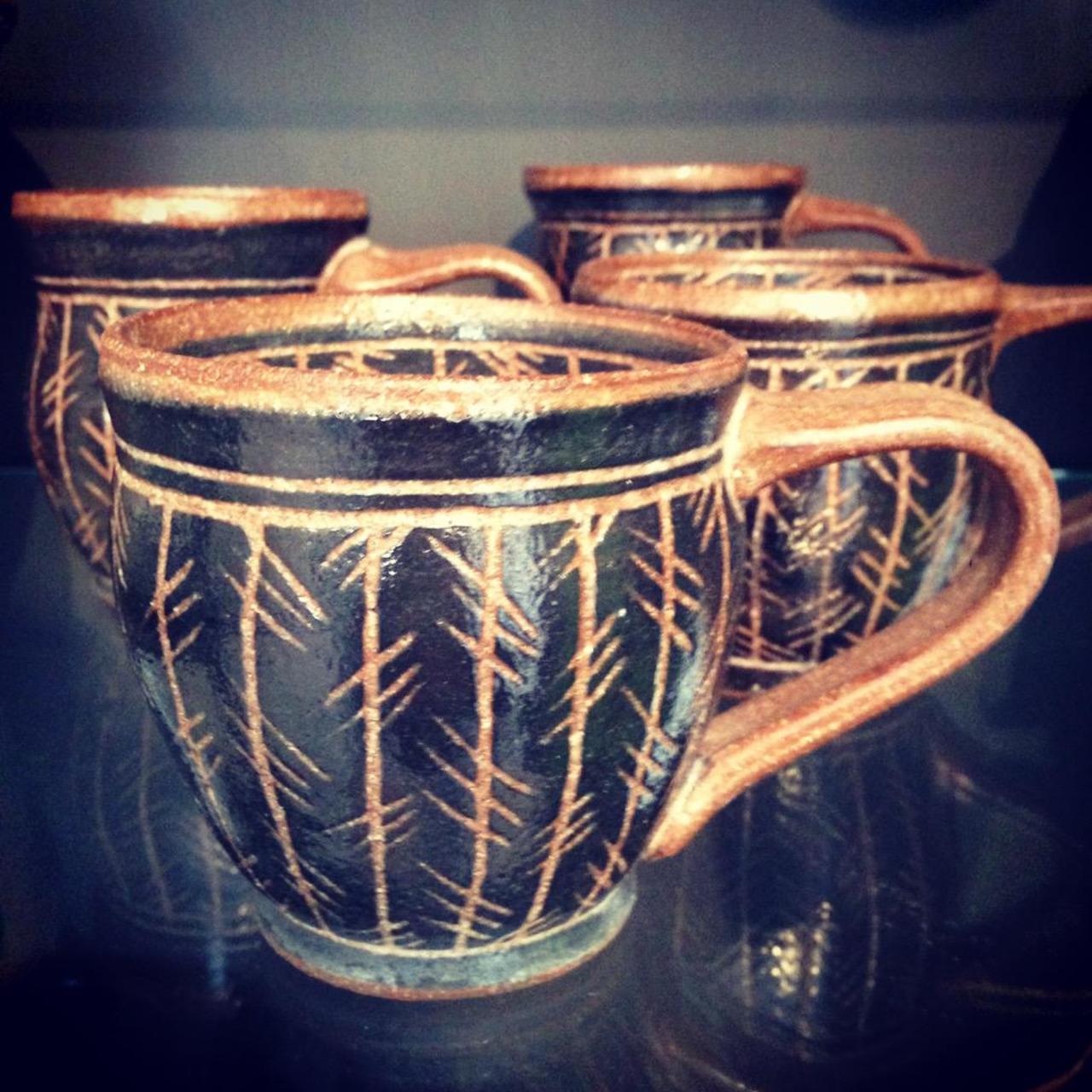 Cups by Douglas Hough #ceramics #cups #dinnerware #design #teatime #contemporary http://t.co/eKWM9J4Ame